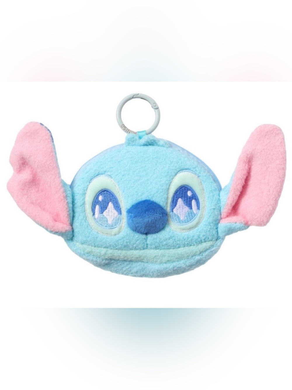 MINISO Lilo & Stitch Plush Stitch Coin Purse Keychain Bag Charm BRAND NEW